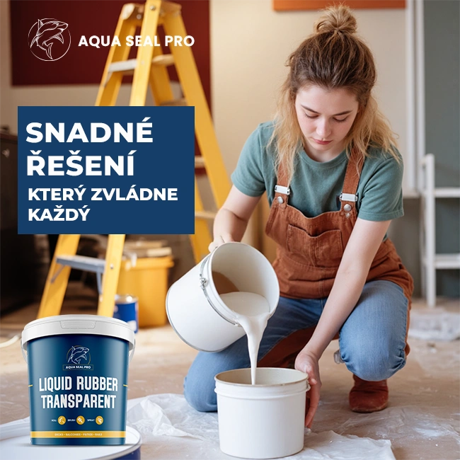 Vodotěsná tekutá guma proti prosakování a vlhkosti – Aqua Seal Pro (300g)